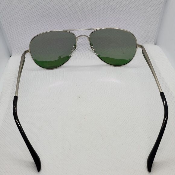Miaier Silver Aviator Sunglasses - Picture 4 of 11
